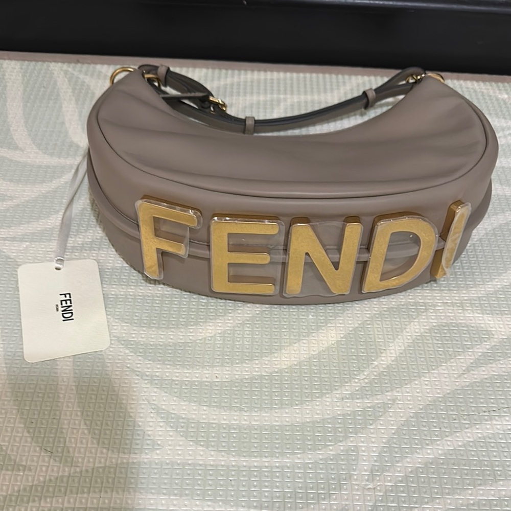Fendigraphy small shoulder bag